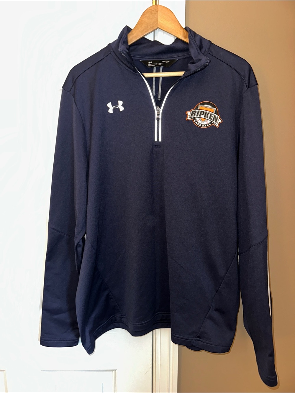 Under Armour Navy Ripken 1/4 Zip Pullover